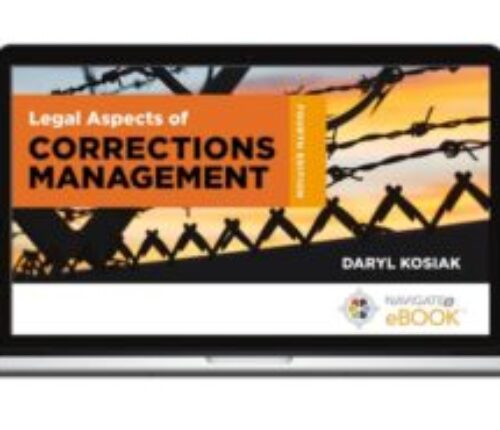 Navigate eBook for Legal Aspects of Corrections Management - 365 Days Access