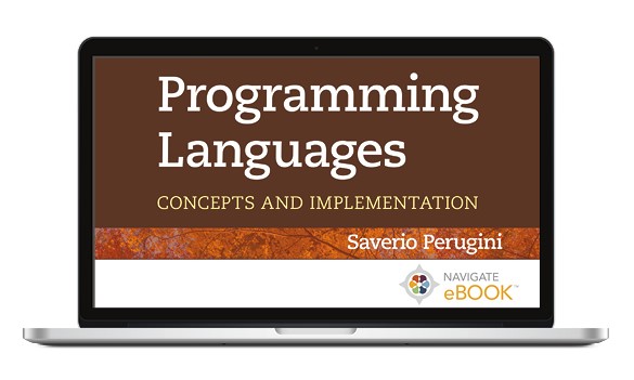 Navigate eBook for Programming Languages: Concepts and Implementation