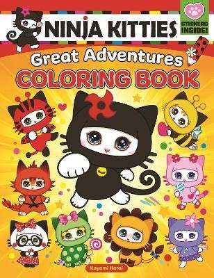 Ninja Kitties Great Adventures Coloring Book