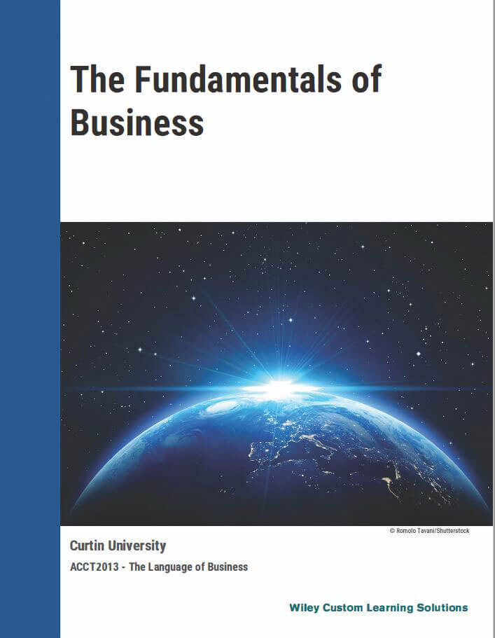The Fundamentals of Business (E-book)